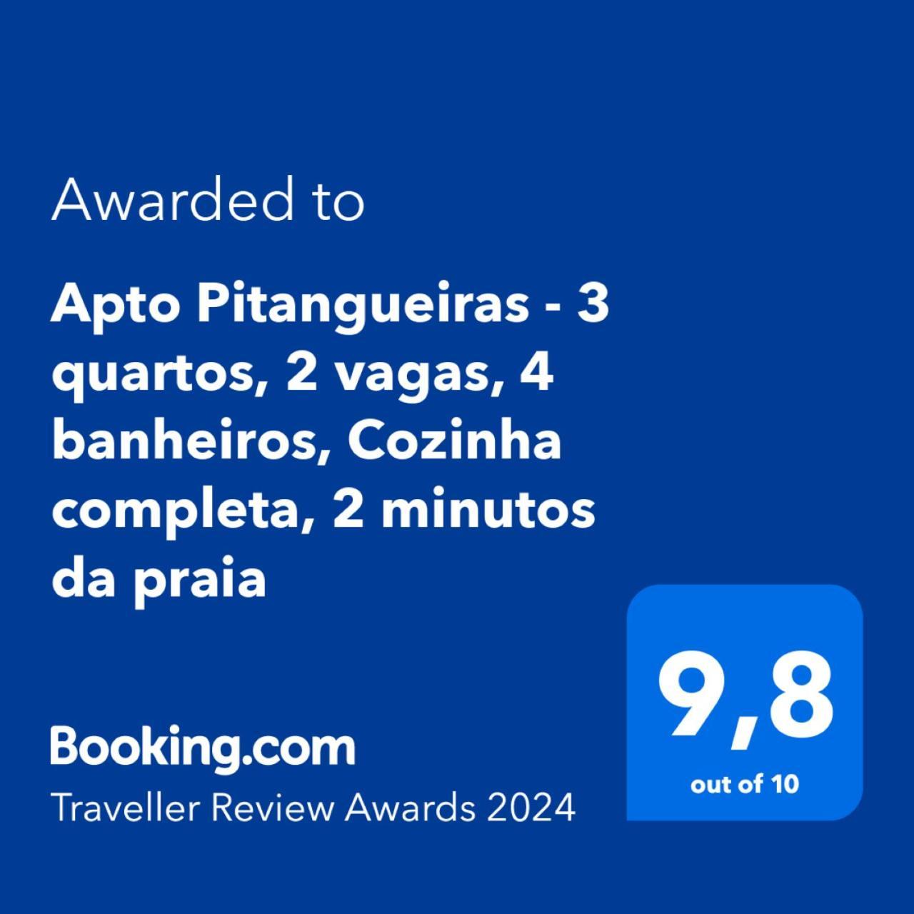 Apto Pitangueiras - 3 Quartos, 2 Vagas, 4 Banheiros, Cozinha Completa, 2 Minutos Da Praia Guaruja Bagian luar foto